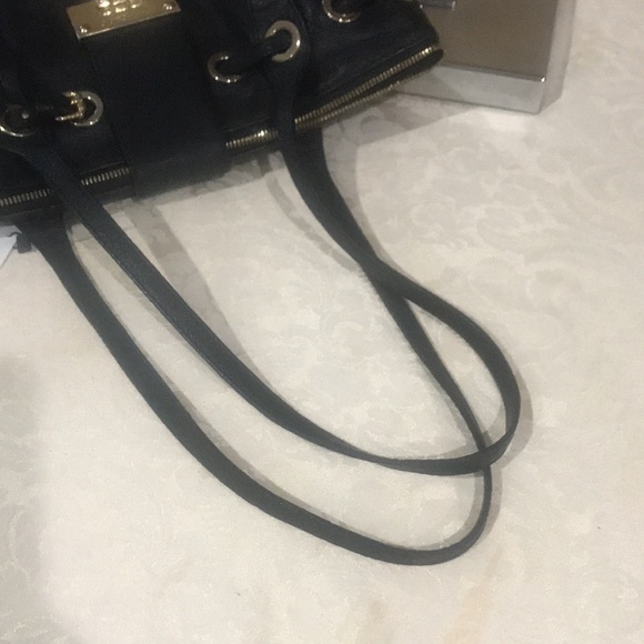 Jimmy Choo Grained Leather Shoulder Bag - Picture 9 of 13